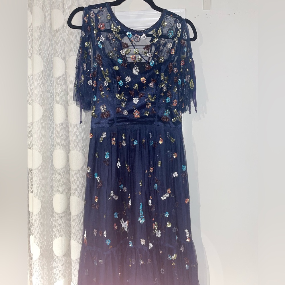 OCCASION by DEX knee length sequence dress